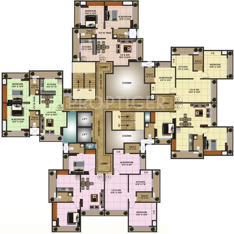 Images for Cluster Plan of Bhoomi Acres