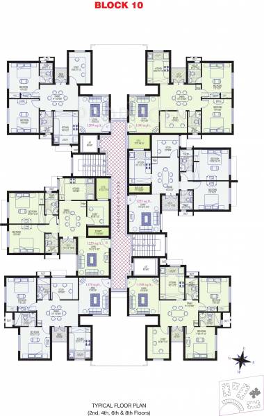 boulevard Block 10 Cluster Plan