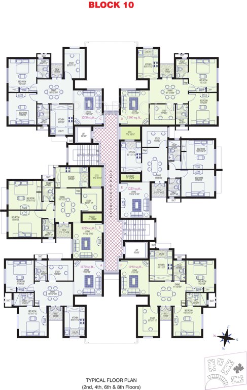  boulevard Block 10 Cluster Plan