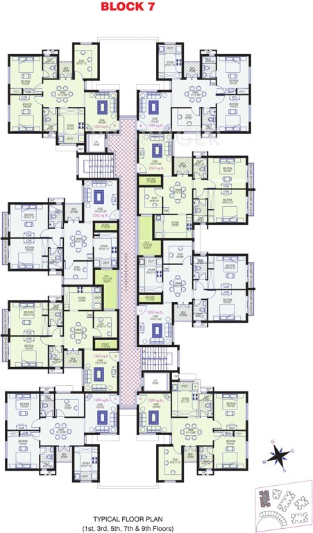  boulevard Block 7 Cluster Plan