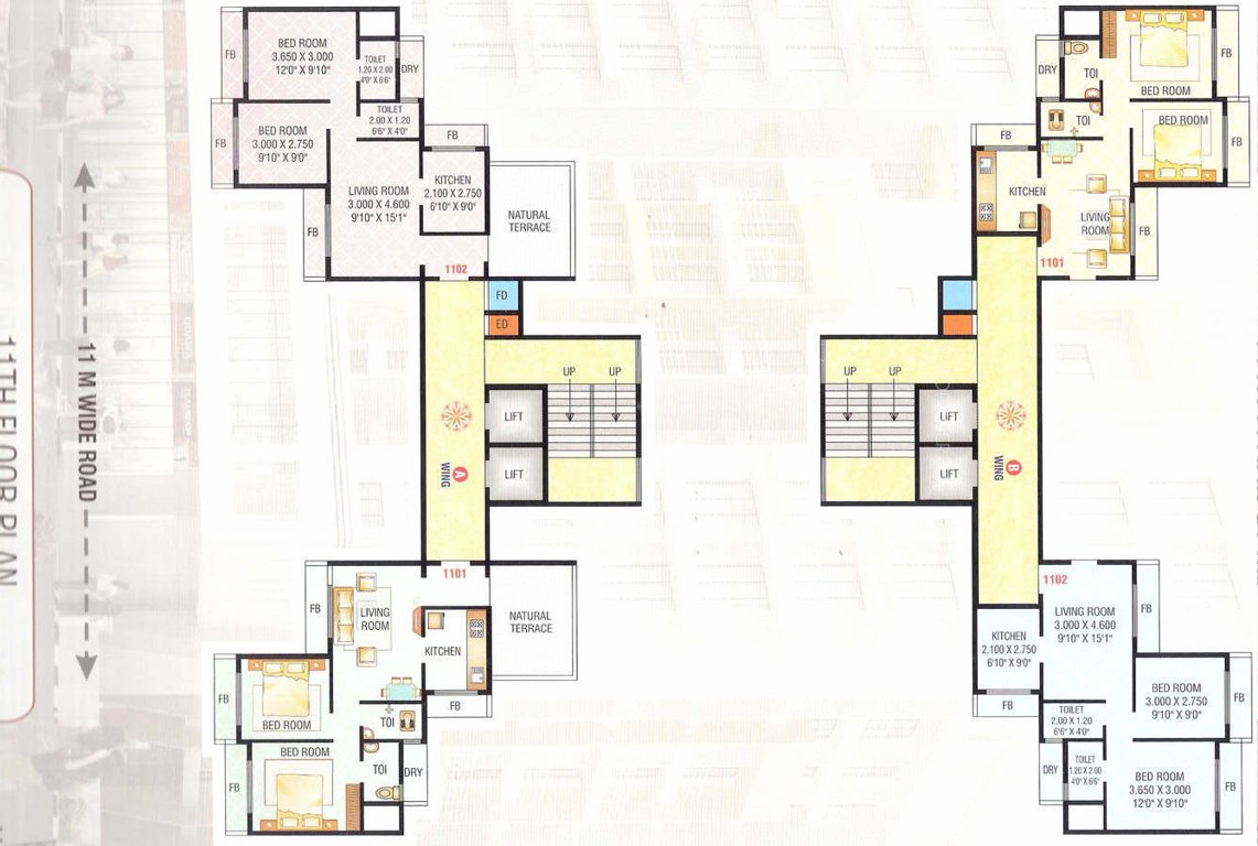Images for Cluster Plan of Dubey Gayatri Heights
