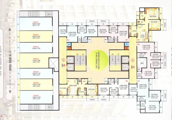 Images for Cluster Plan of Dubey Gayatri Heights