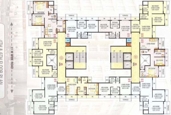 Images for Cluster Plan of Dubey Gayatri Heights