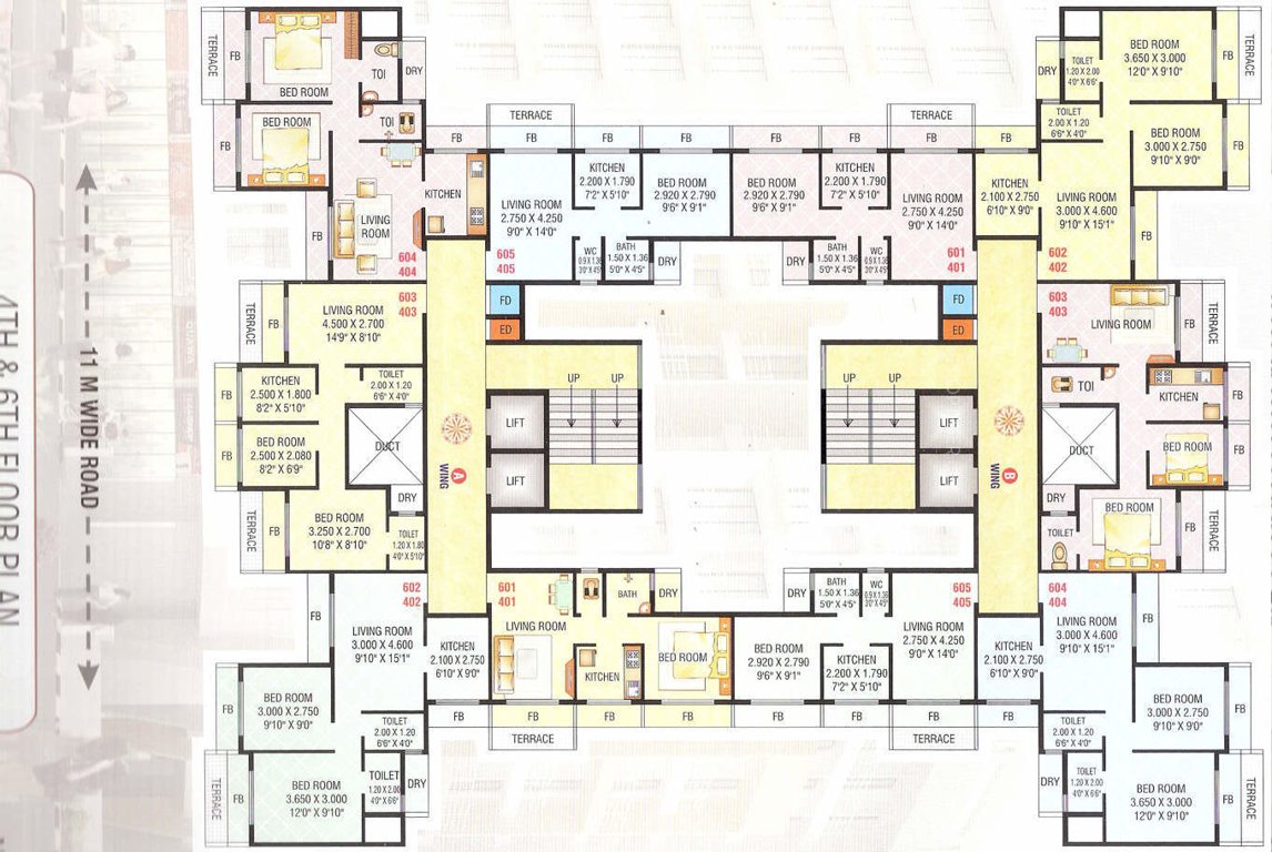 Images for Cluster Plan of Dubey Gayatri Heights