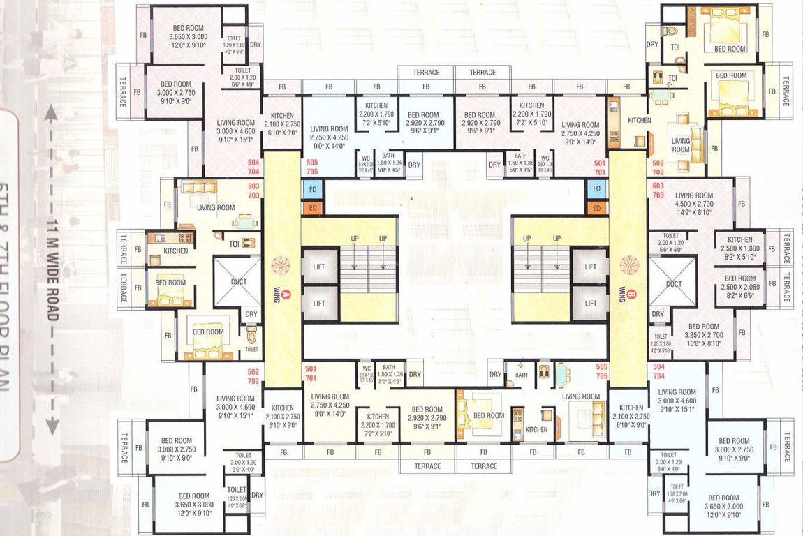 Images for Cluster Plan of Dubey Gayatri Heights