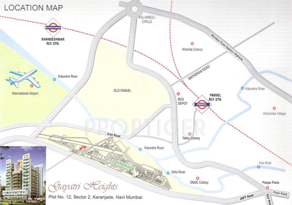 Images for Location Plan of Dubey Gayatri Heights