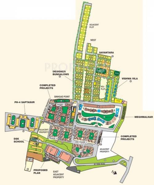 Images for Master Plan of DSK Saptasur