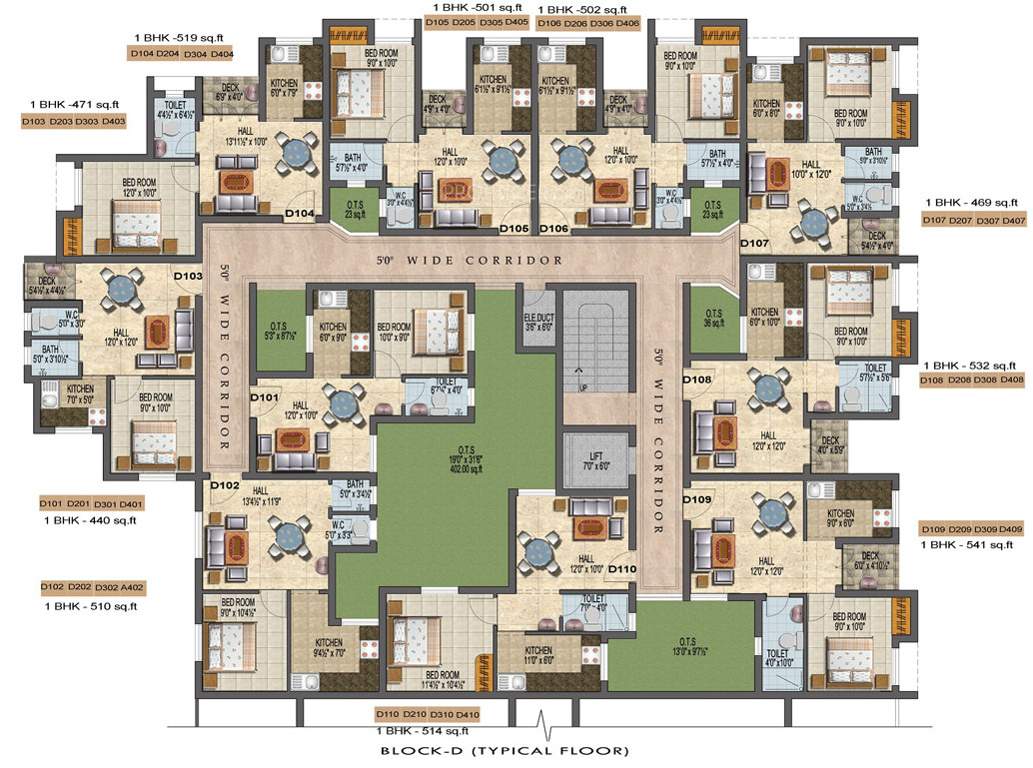 Images for Cluster Plan of Mettupakkam MF Vruksha