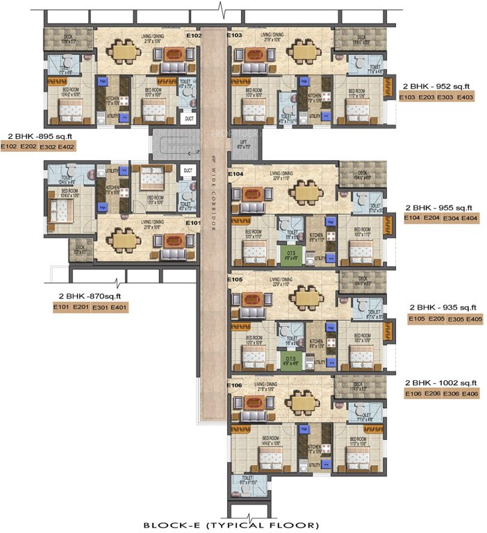 Images for Cluster Plan of Mettupakkam MF Vruksha