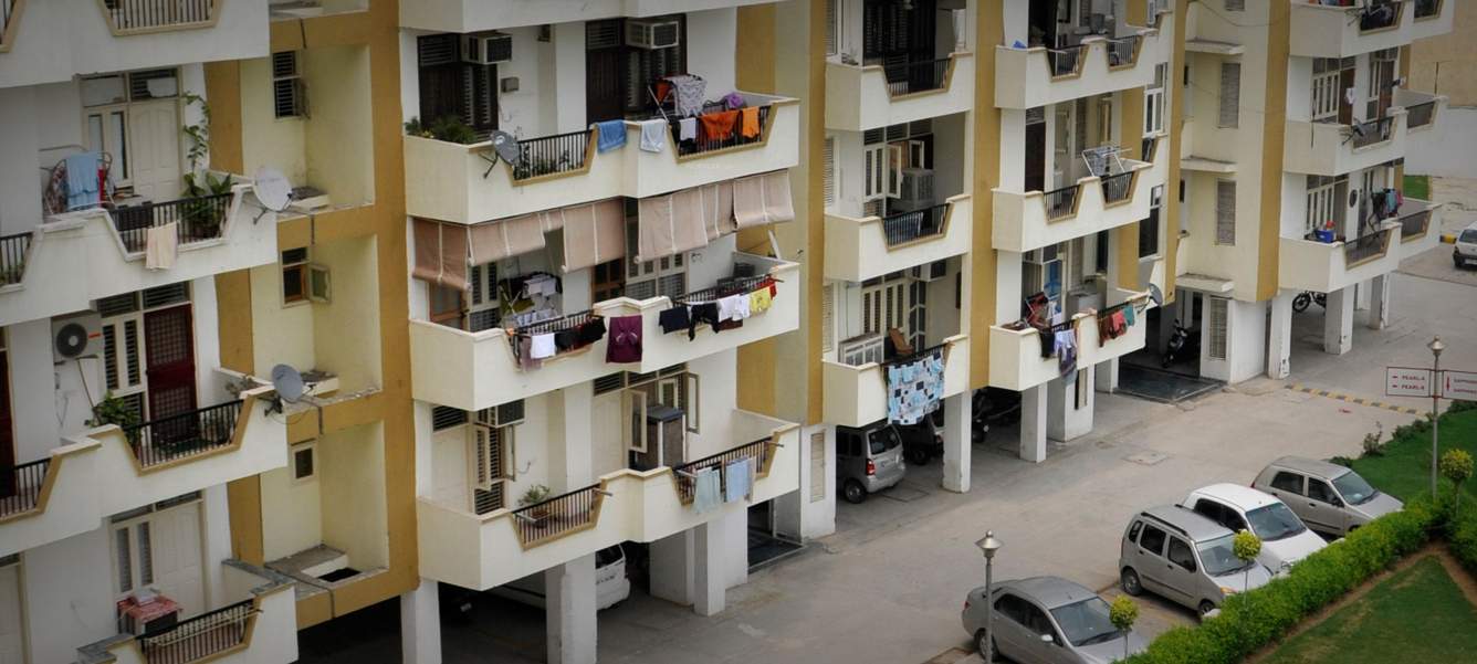 svp group gulmohur tower Elevation