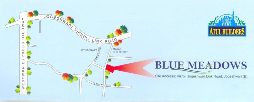  blue meadows Images for Location Plan of Atul Blue Meadows