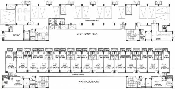  commanders-court Block F Cluster Plan for 1st Floor