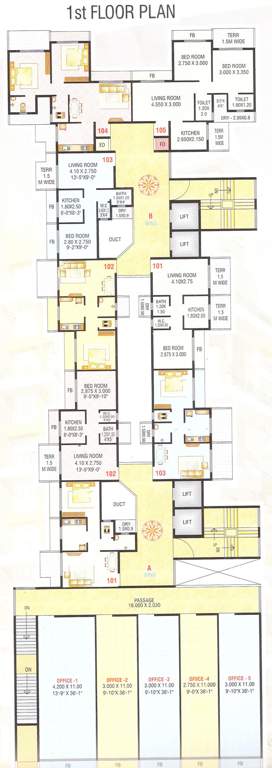 Images for Cluster Plan of Dubey Gayatri Enclave