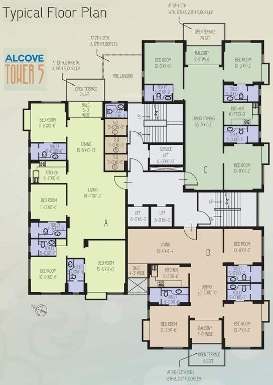  city south Images for Cluster Plan of Diamond City South