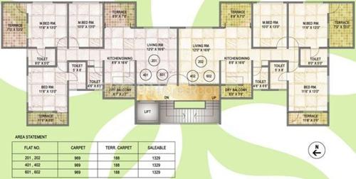 Images for Cluster Plan of Amit Emerald Park
