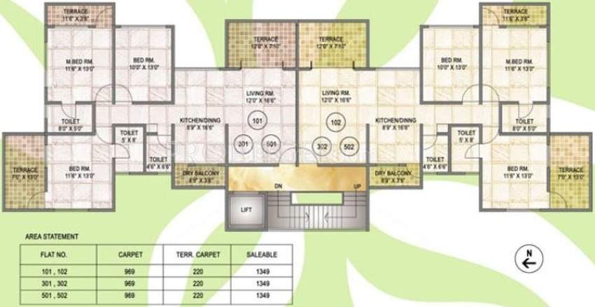 Images for Cluster Plan of Amit Emerald Park