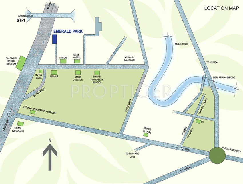 Images for Location Plan of Amit Emerald Park