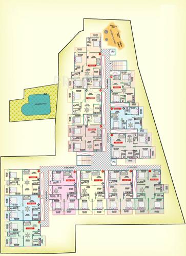  hermitage Images for Cluster Plan of Mahaveer Hermitage