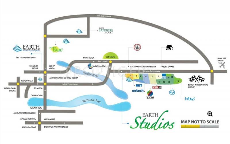  studios Images for Location Plan of Earth Studios