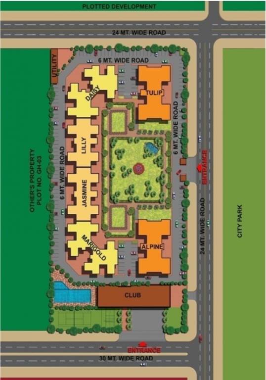 meadows Layout Plan