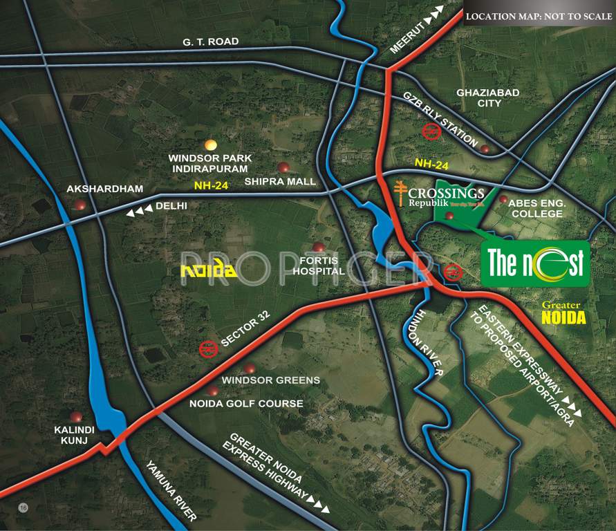 the nest Images for Location Plan of Assotech The Nest