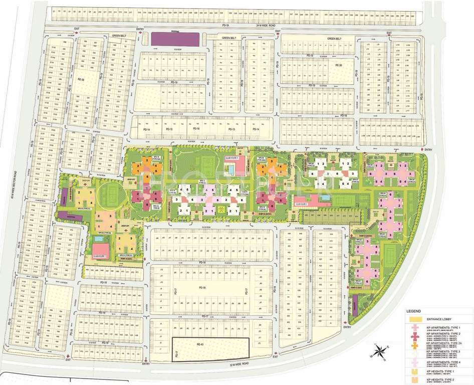 kensington park apartments Images for Layout Plan of Jaypee Kensington Park Apartments