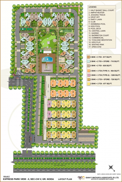Layout Plan express-park-view-2 Layout Plan