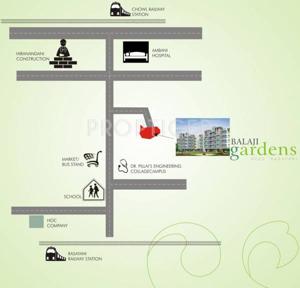 Images for Location Plan of Emkayen Group Balaji Garden