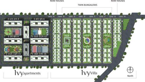  ivy-villa Images for Layout Plan of Kolte Patil Ivy Villa