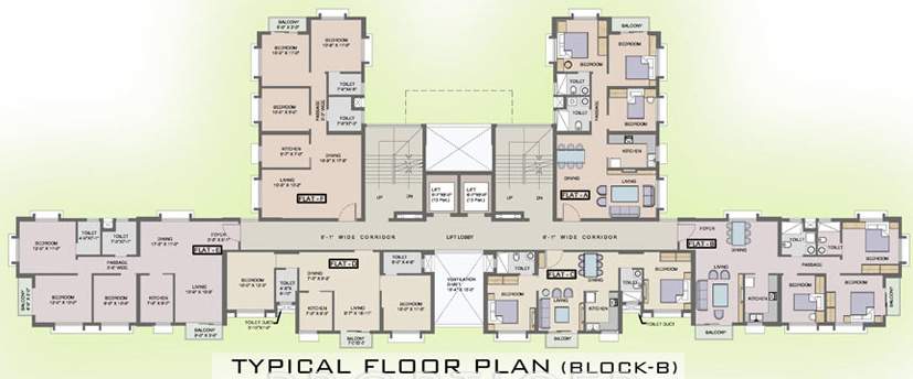  eden court primo Images for Cluster Plan of TATA Eden Court Primo