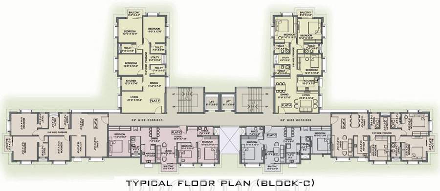  eden court primo Images for Cluster Plan of TATA Eden Court Primo