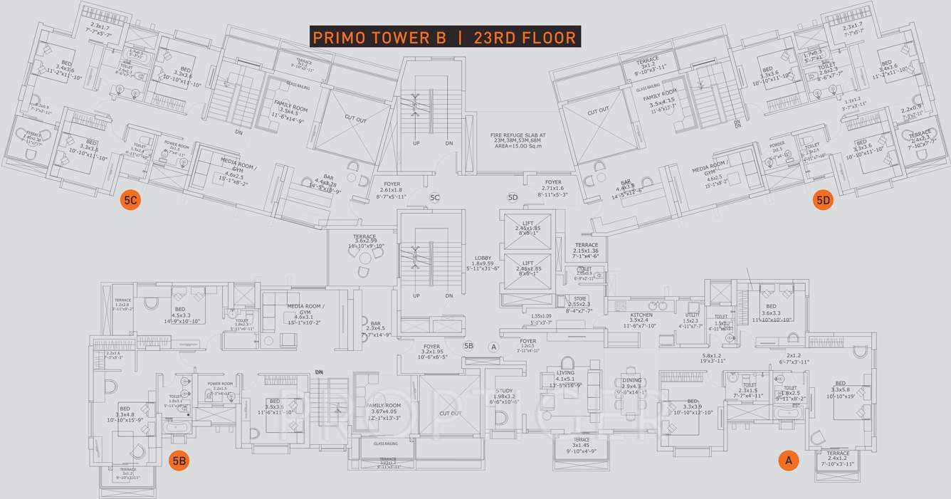  eden court primo Images for Cluster Plan of TATA Eden Court Primo