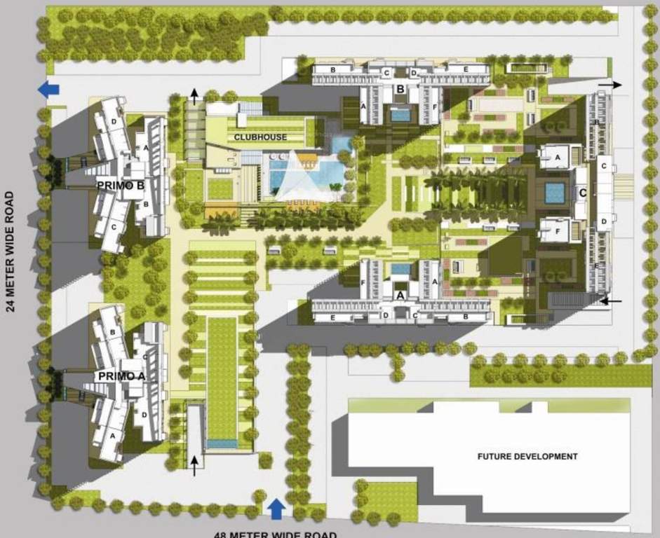  eden court primo Images for Master Plan of TATA Eden Court Primo