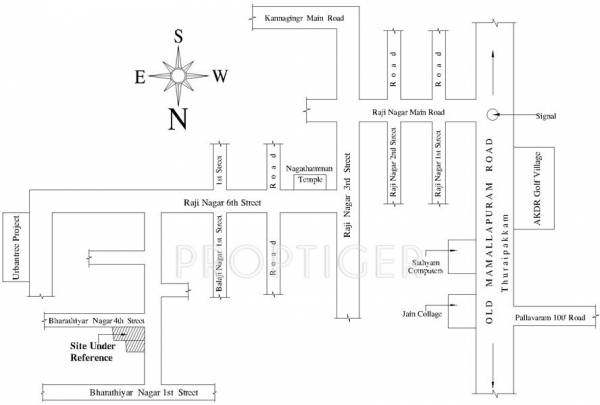 Images for Location Plan of AV Constructions Sharvam