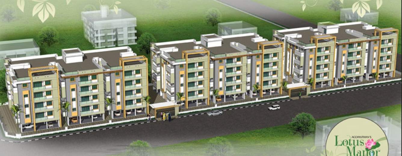 acchyuthan builders lotus manor Elevation
