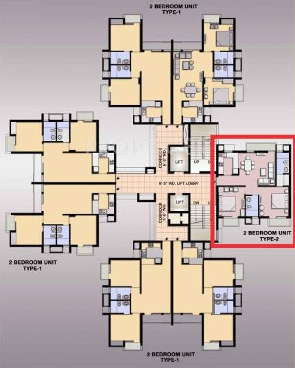 fairway apartment Images for Cluster Plan of Ansal Fairway Apartment