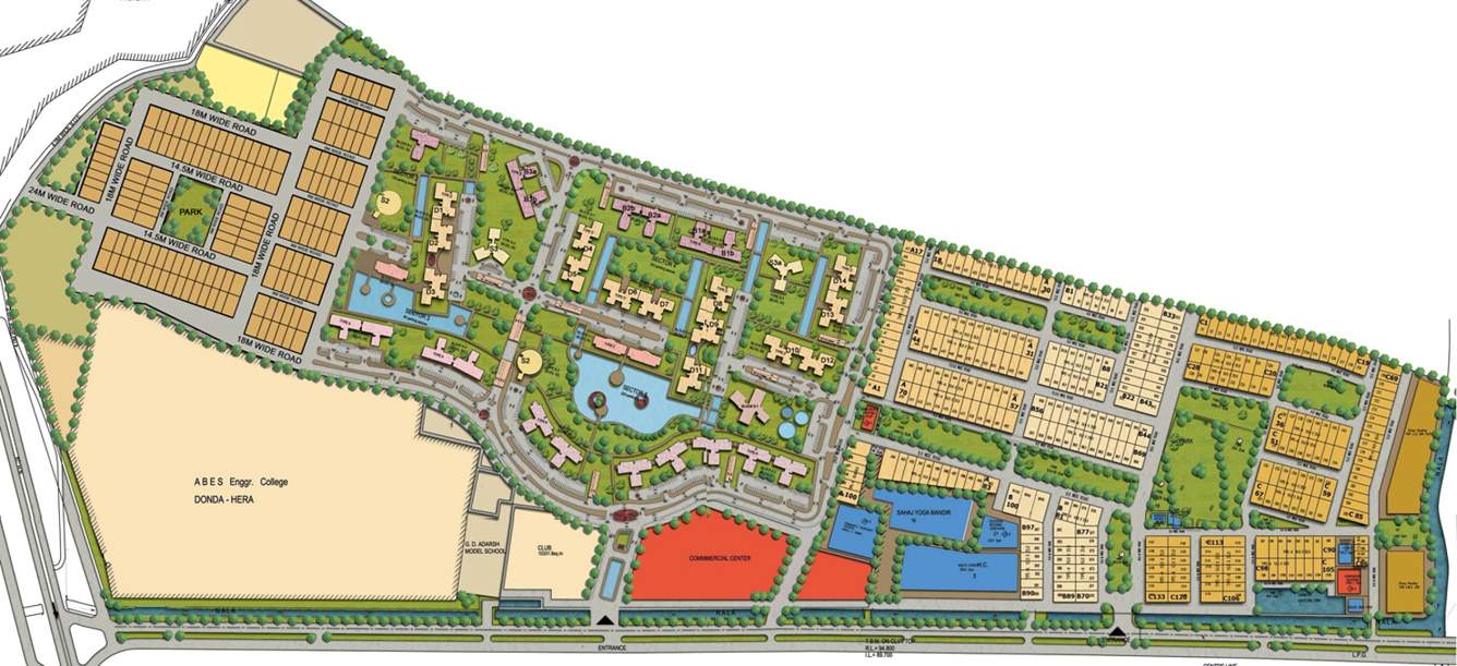 aquapolis Images for Layout Plan of Ansal Aquapolis