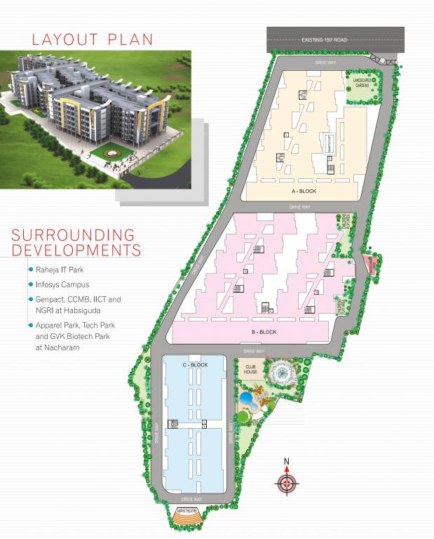 Images for Layout Plan of Modi Mayflower Heights