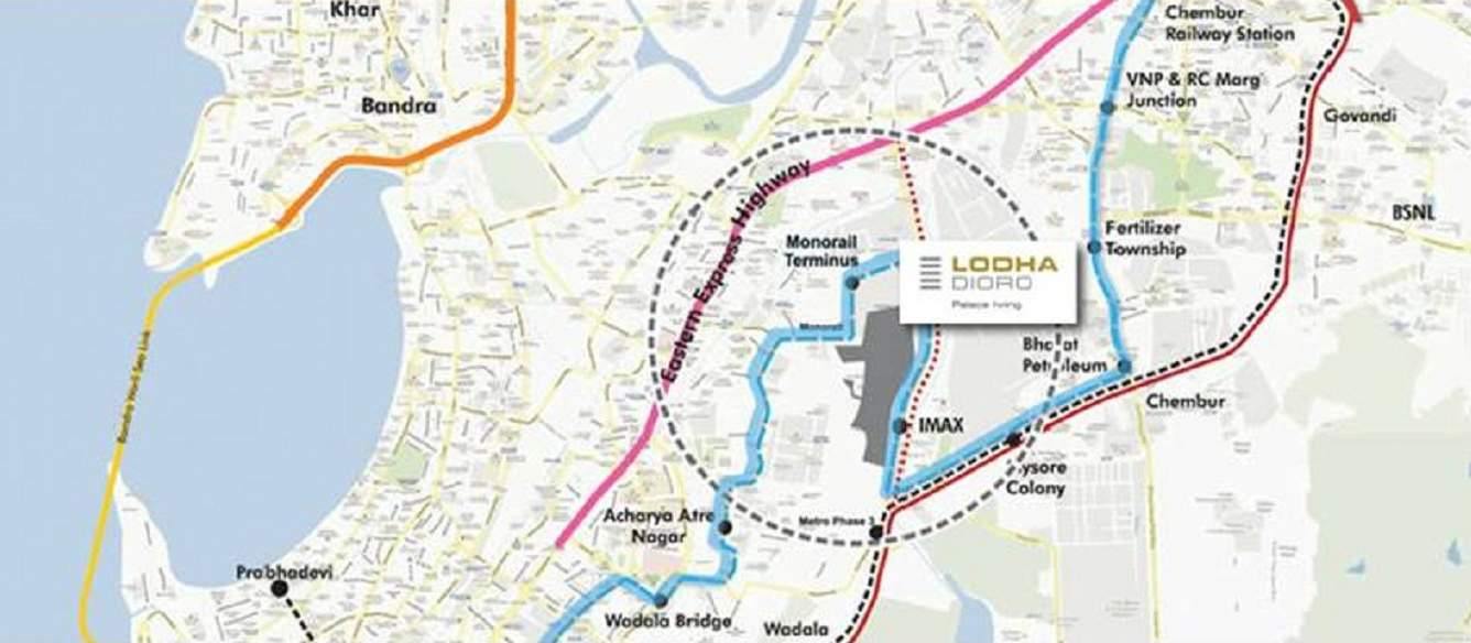  dioro Images for Location Plan of Lodha Dioro