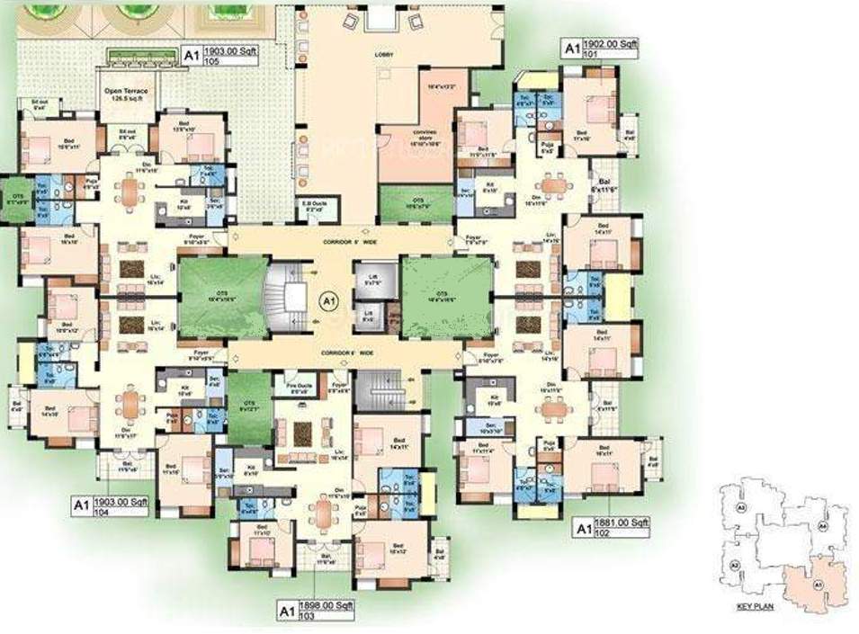 Images for Cluster Plan of Akshaya Adora