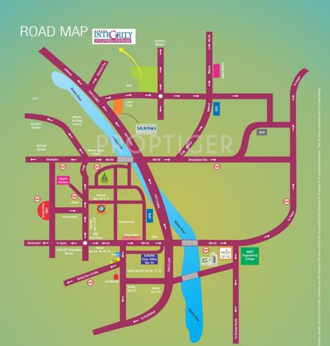 Images for Location Plan of Ajnara Integrity integrity Images for Location Plan of Ajnara Integrity
