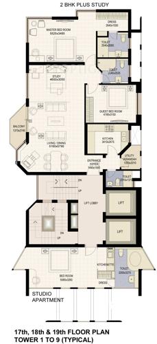 Images for Cluster Plan of Jaypee The Star Court