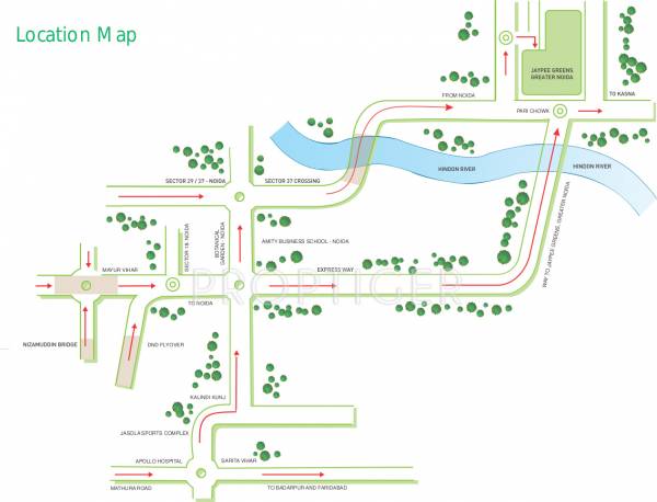 Images for Location Plan of Jaypee The Star Court
