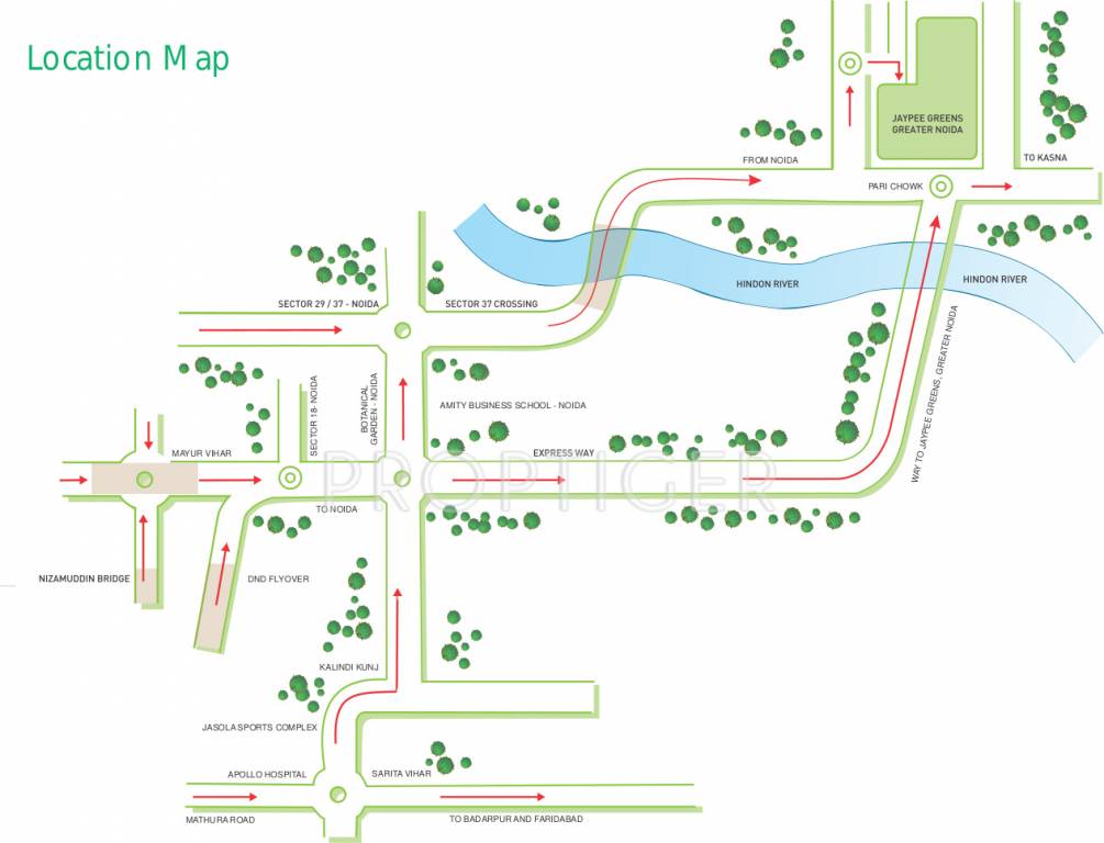 Images for Location Plan of Jaypee The Star Court