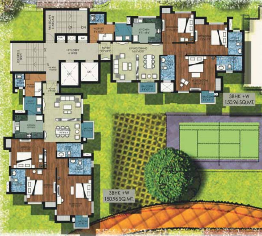Images for Cluster Plan of Jaypee The Kove
