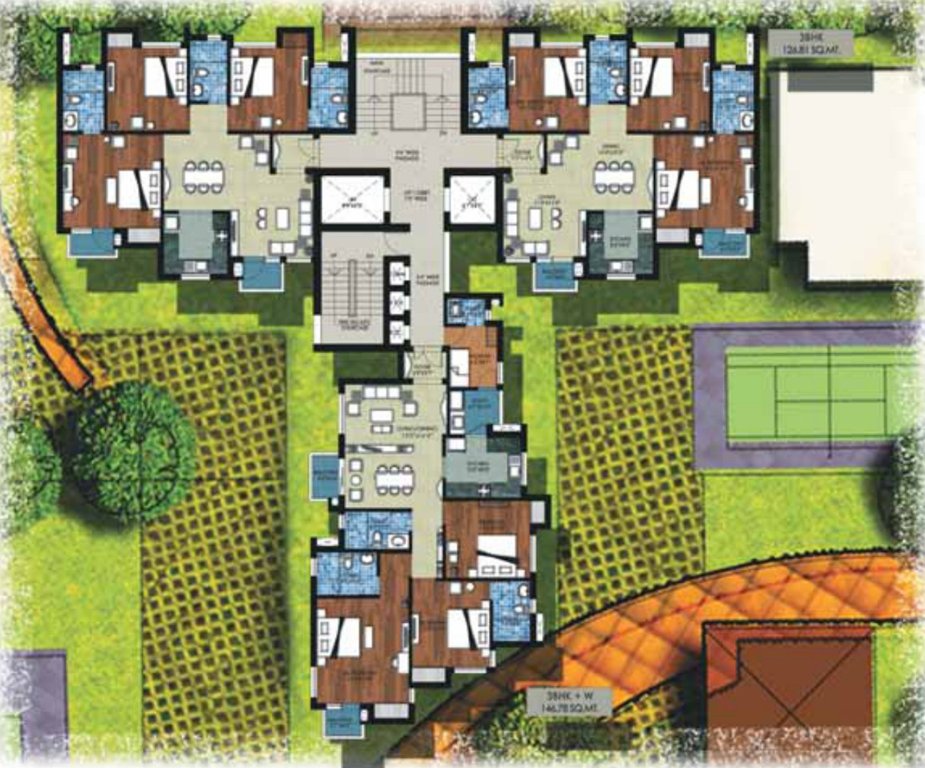Images for Cluster Plan of Jaypee The Kove