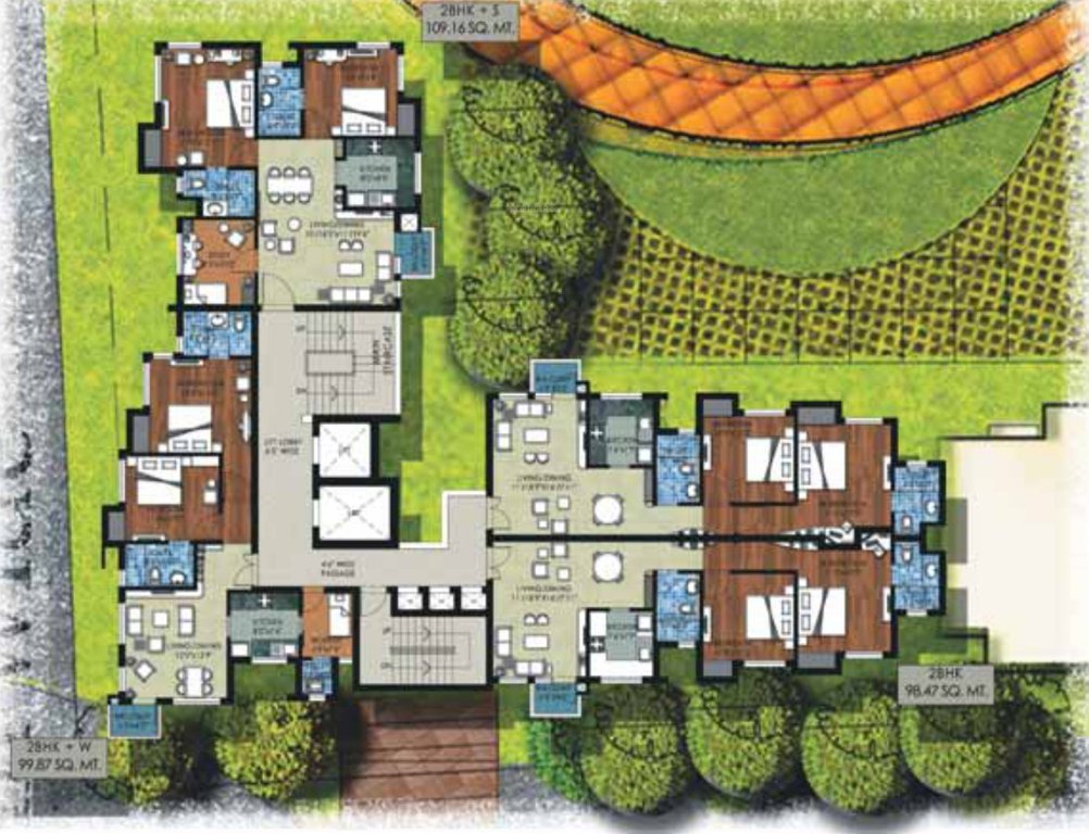 Images for Cluster Plan of Jaypee The Kove