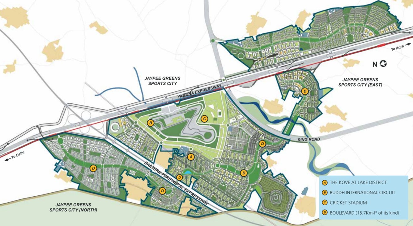 Images for Master Plan of Jaypee The Kove