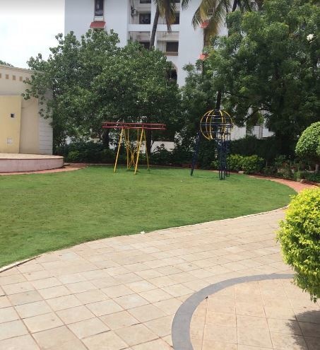 Children's play area meadows Children's play area