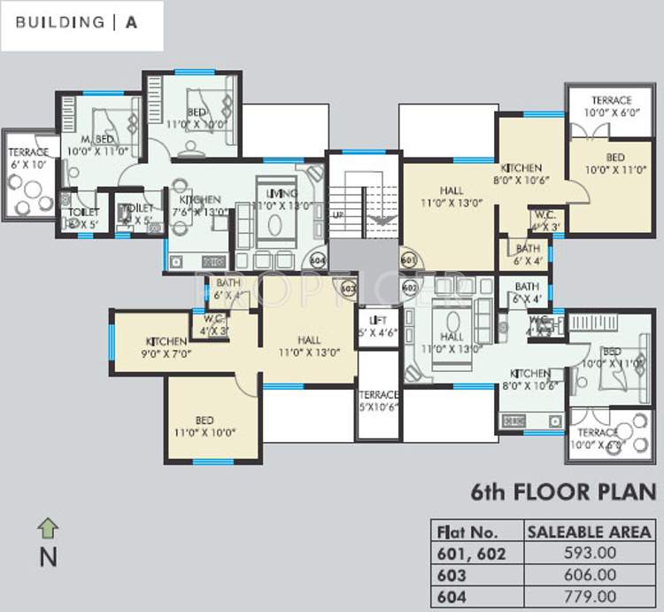  nea pure homes Images for Cluster Plan of Bhandari Nea Pure Homes